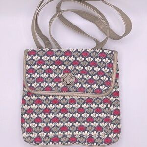 Relic Erica Crossbody Bag Adjustable Strap Floral Pattern